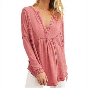Free People Leo Henley Tunic, NWOT